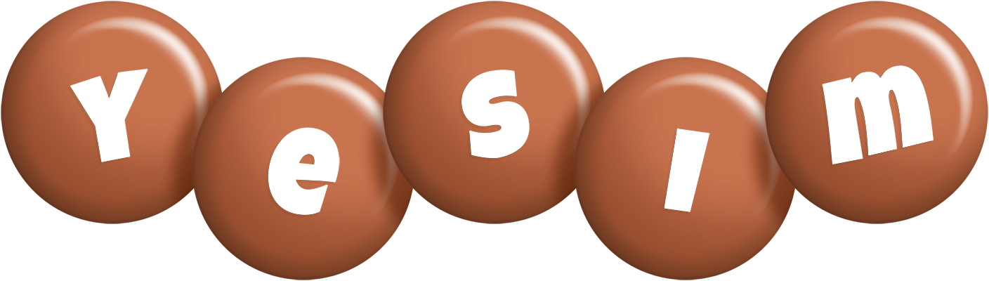 Yesim candy-brown logo