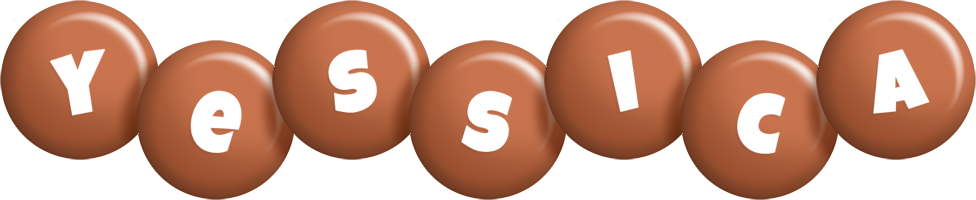Yessica candy-brown logo