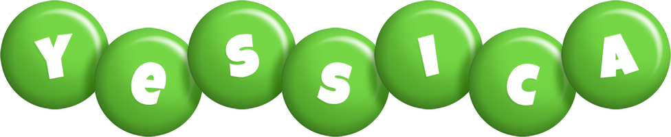 Yessica candy-green logo