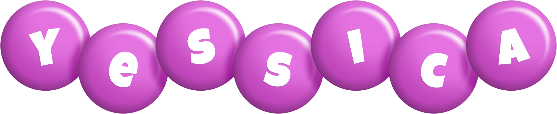 Yessica candy-purple logo