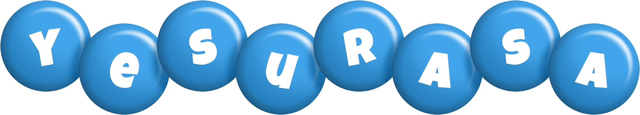 Yesurasa candy-blue logo