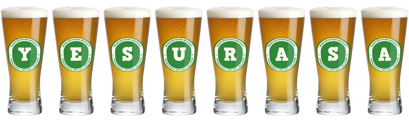 Yesurasa lager logo
