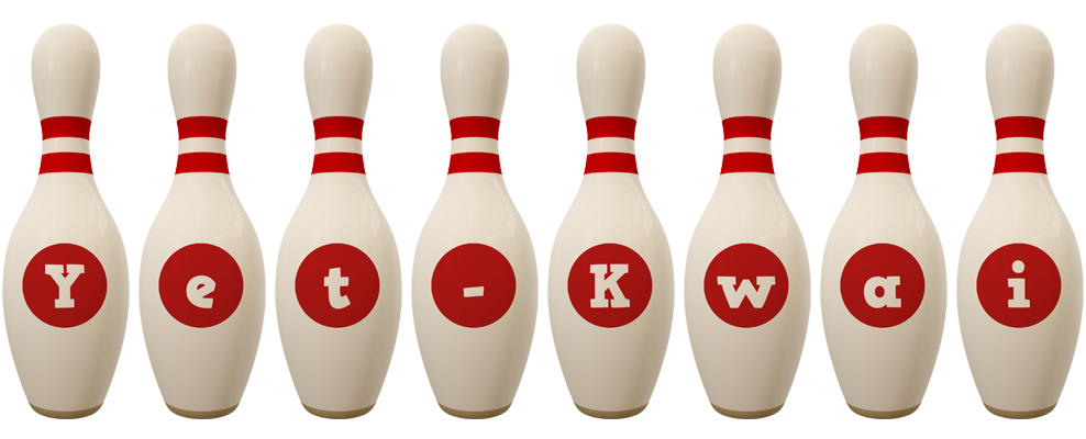 Yet-Kwai bowling-pin logo