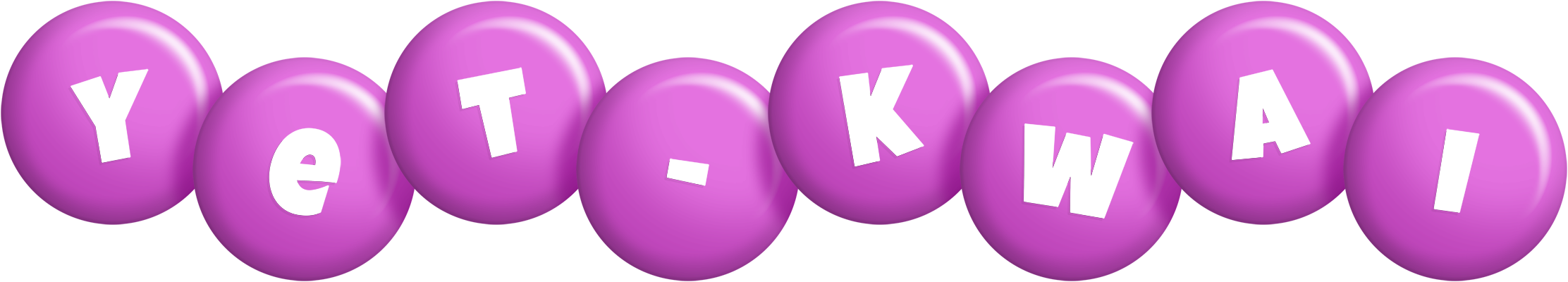 Yet-Kwai candy-purple logo