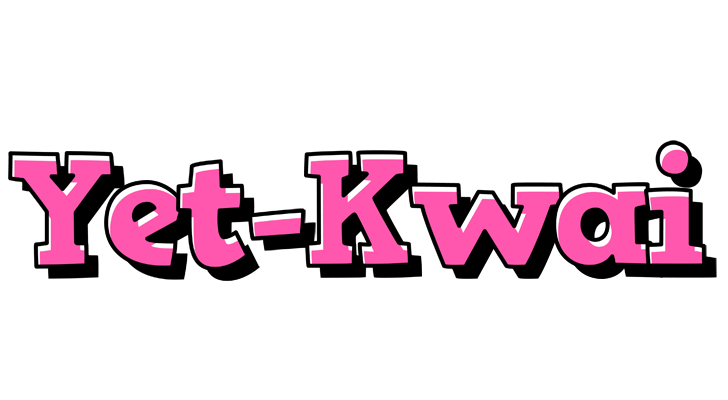 Yet-Kwai girlish logo