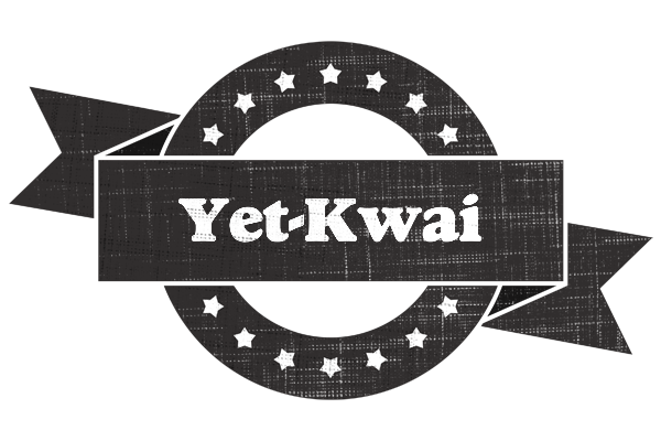 Yet-Kwai grunge logo