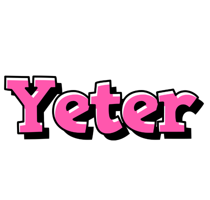 Yeter girlish logo