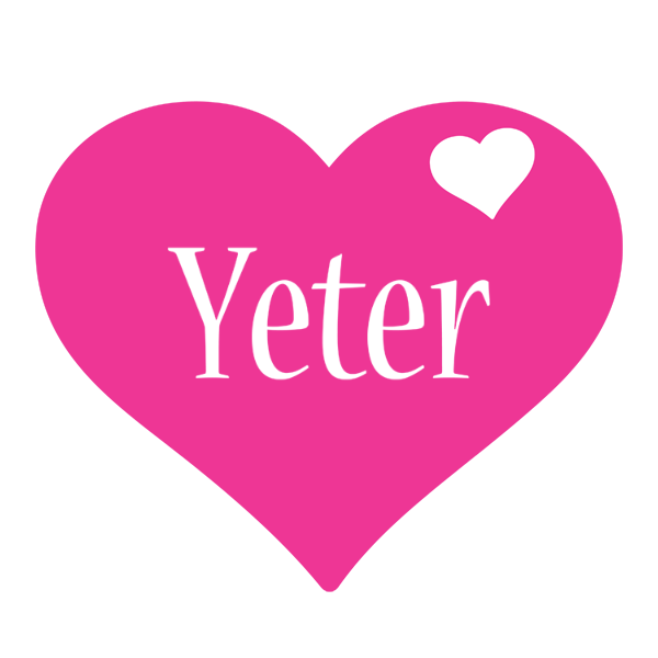 Yeter love-heart logo