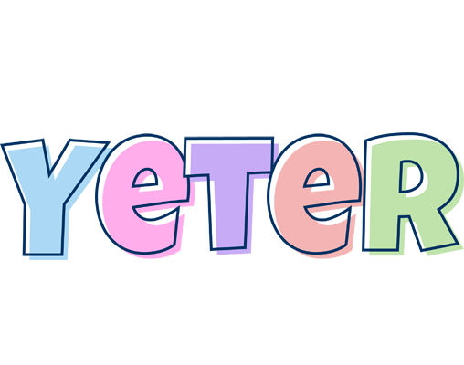 Yeter pastel logo
