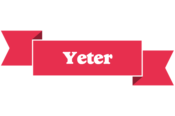 Yeter sale logo