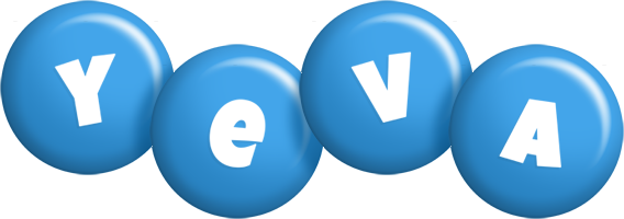 Yeva candy-blue logo