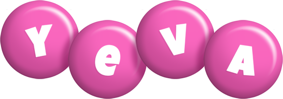 Yeva candy-pink logo