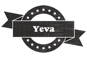 Yeva grunge logo