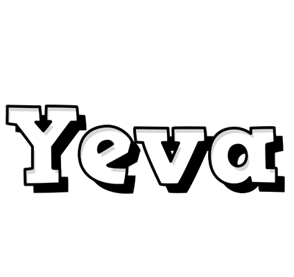 Yeva snowing logo