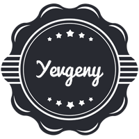 Yevgeny badge logo