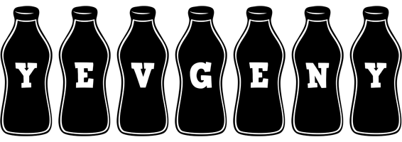 Yevgeny bottle logo