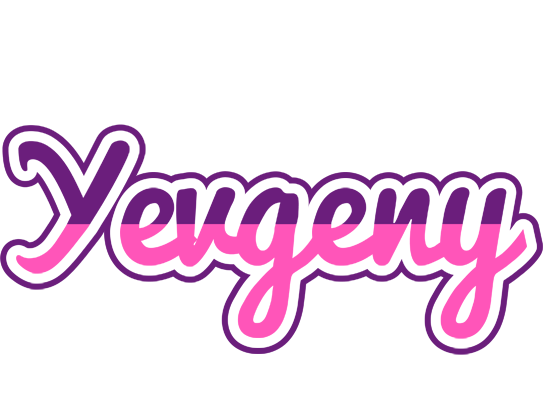 Yevgeny cheerful logo
