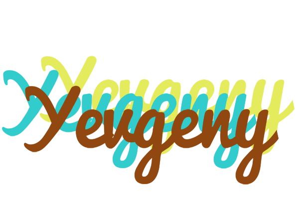 Yevgeny cupcake logo