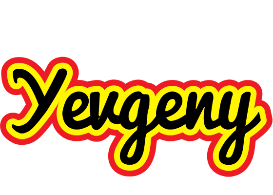Yevgeny flaming logo