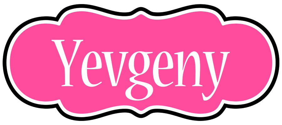 Yevgeny invitation logo