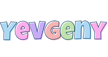 Yevgeny pastel logo