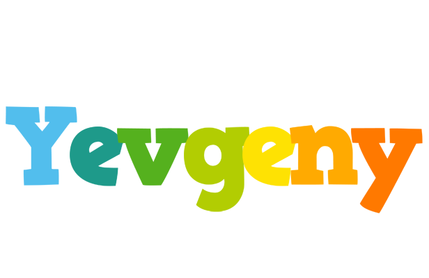 Yevgeny rainbows logo