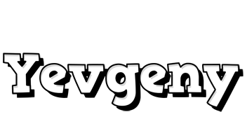 Yevgeny snowing logo