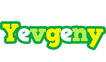 Yevgeny soccer logo