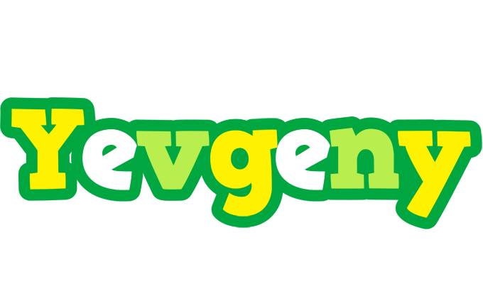 Yevgeny soccer logo