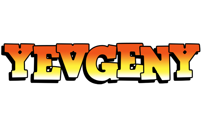 Yevgeny sunset logo