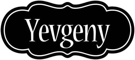 Yevgeny welcome logo