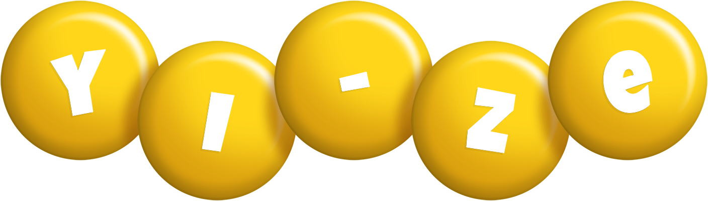 Yi-Ze candy-yellow logo