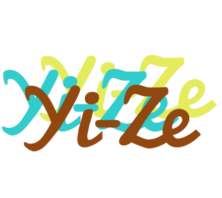 Yi-Ze cupcake logo
