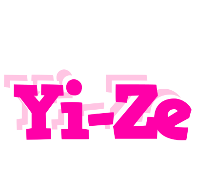 Yi-Ze dancing logo