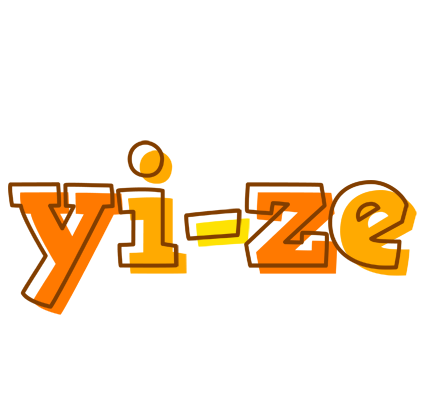 Yi-Ze desert logo