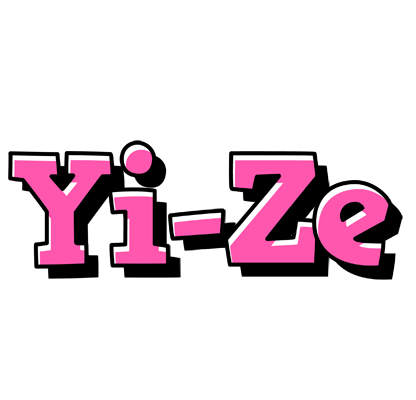 Yi-Ze girlish logo
