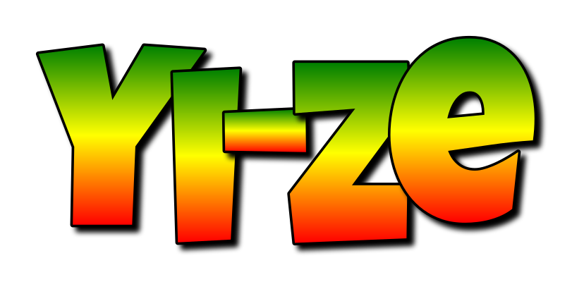 Yi-Ze mango logo