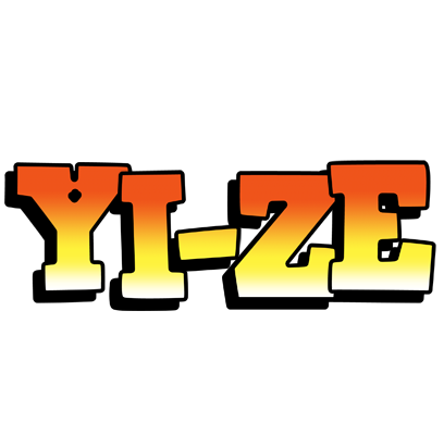 Yi-Ze sunset logo