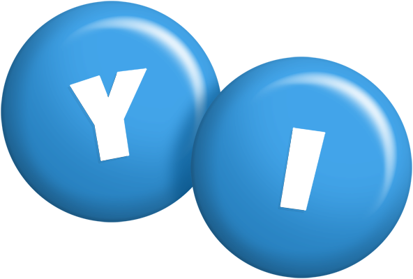 Yi candy-blue logo