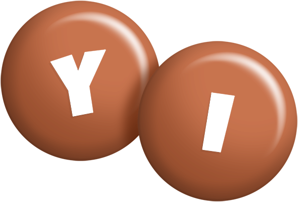 Yi candy-brown logo