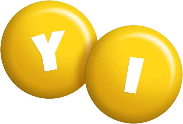 Yi candy-yellow logo