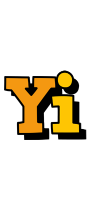 Yi cartoon logo