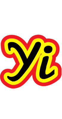 Yi flaming logo