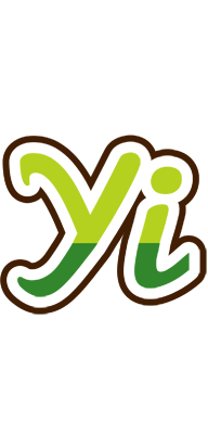 Yi golfing logo