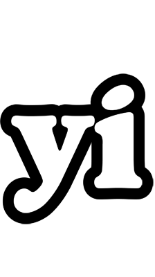 Yi panda logo