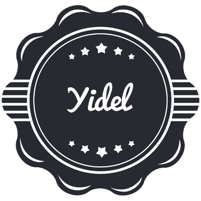Yidel badge logo