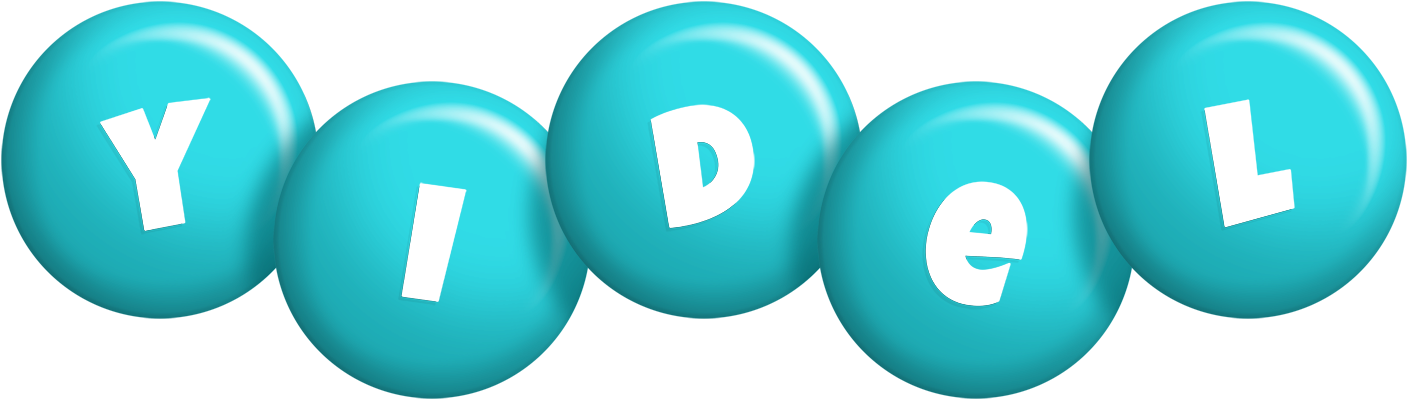 Yidel candy-azur logo