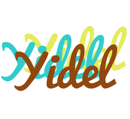 Yidel cupcake logo