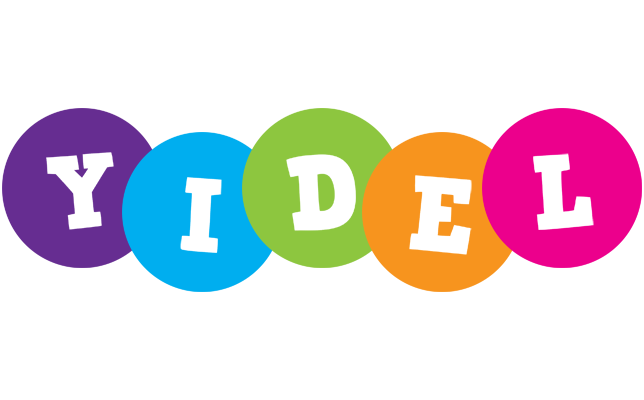Yidel happy logo