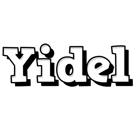 Yidel snowing logo
